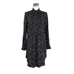 Unisex Rue de Femme - Schiffon dress, size 38 - Black (1)