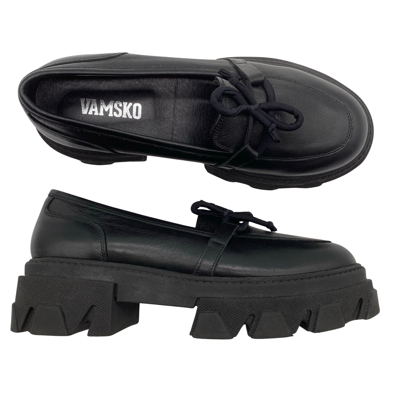 Unisex Vamsko - Loafers, size 39 - Black (1)