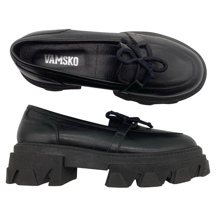 Unisex Vamsko - Loafers, size 39 - Black ()