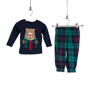 Unisex Bogi - Nightwear, size 80 - 86 - Green (1)
