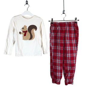 Unisex Bogi - Nightwear, size 116 - 122 - Red (1)