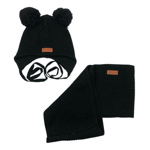 Unisex Gugguu - Mid-season hat, size 46 - 48 cm - Black (1)