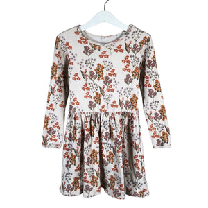 Unisex Metsola - Tricot dress, size 122 - 128 - Beige (1)