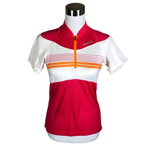 Unisex Craft - Sports shirt, short sleeve, size 36 - Pink (1)