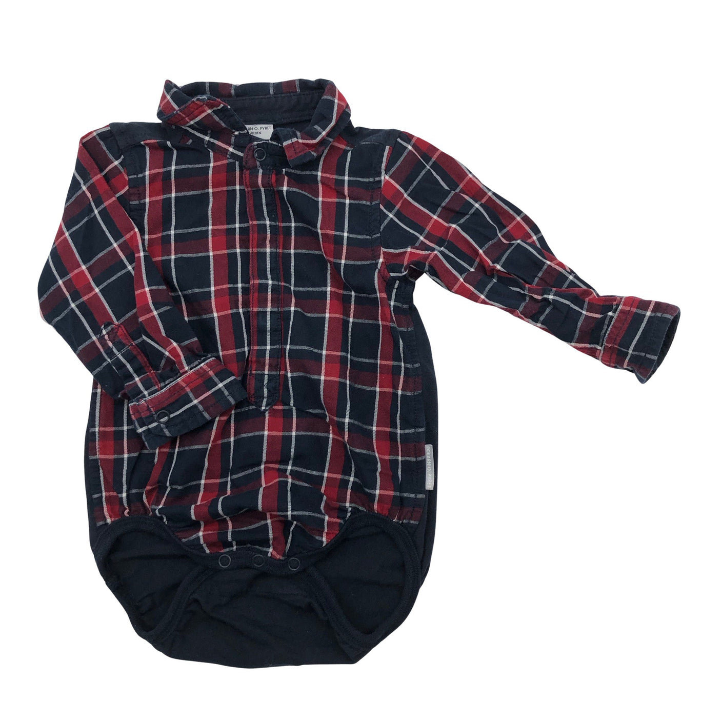 Unisex Polarn O. Pyret - Body, size 62 - 68 - Blue (1)