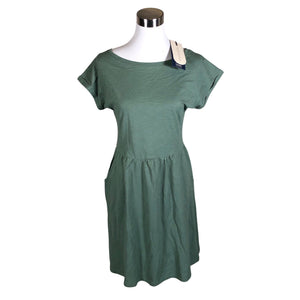 Unisex Organication - Tricot dress, size 38 - Green (1)