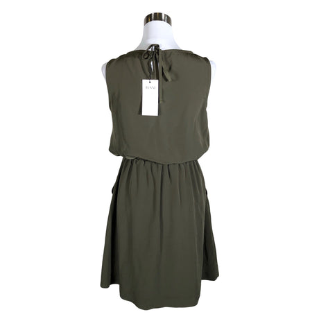 Unisex Ayani - Schiffon dress, size 38 - Green (2)