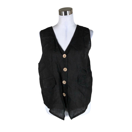 Unisex Zabaione - Vest, size 36 - Black ()