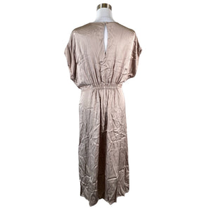Unisex Second Female - Schiffon dress, size 38 - Beige (2)