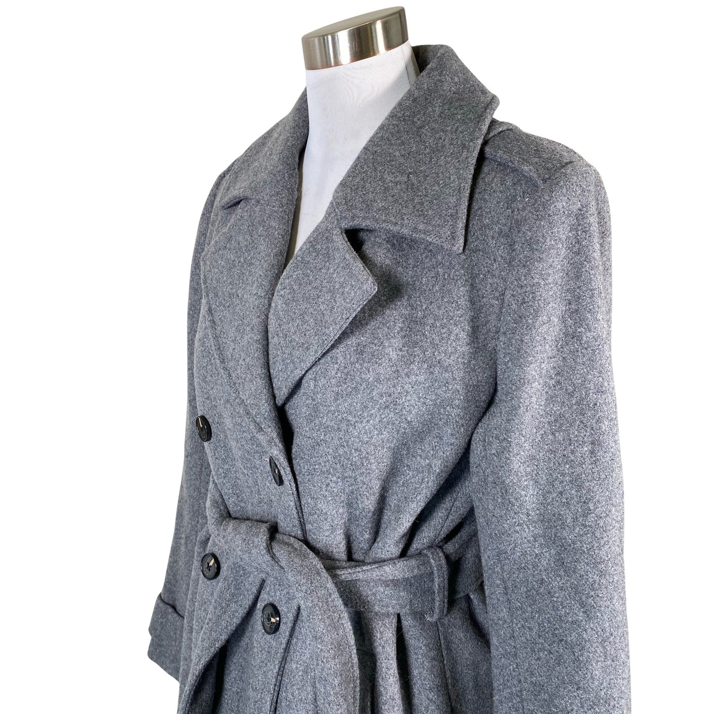Unisex Modström - Wool coat, size 38 - Gray (2)