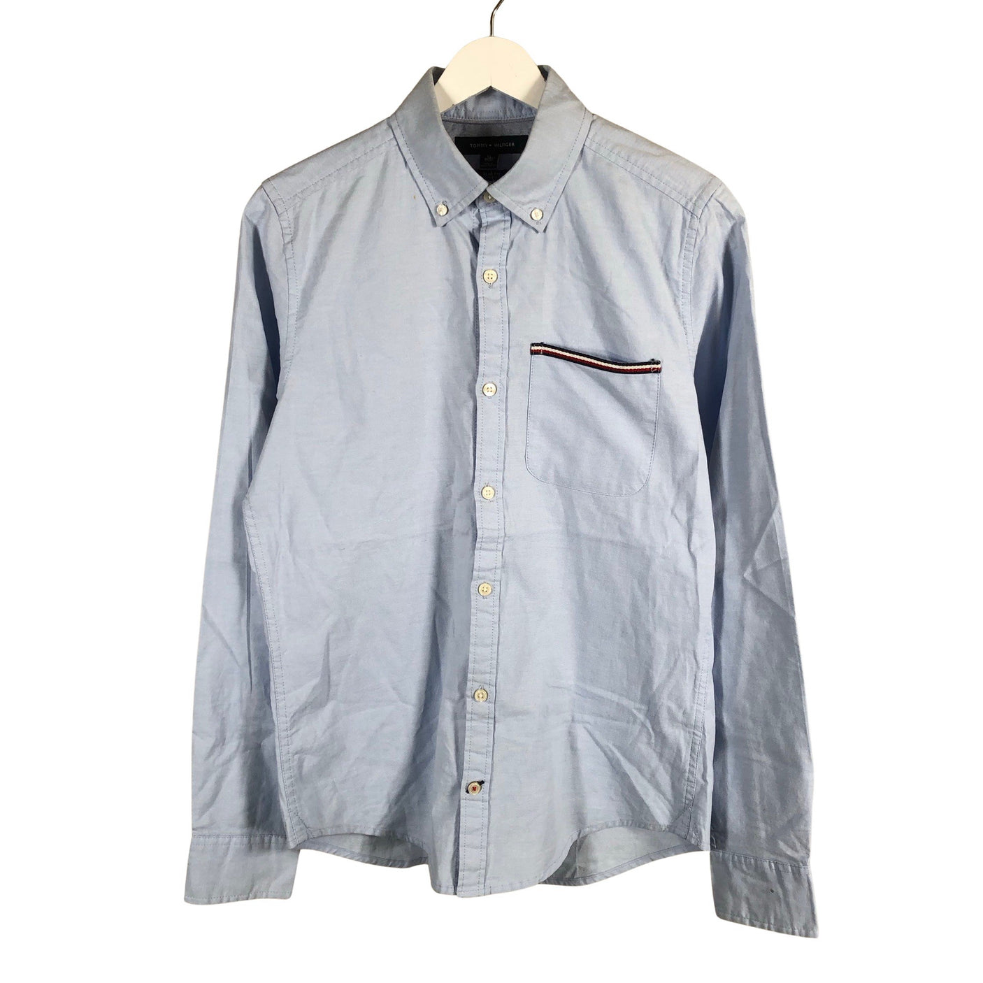 Unisex Tommy Hilfiger - Collared shirt, size XS - Light blue (1)