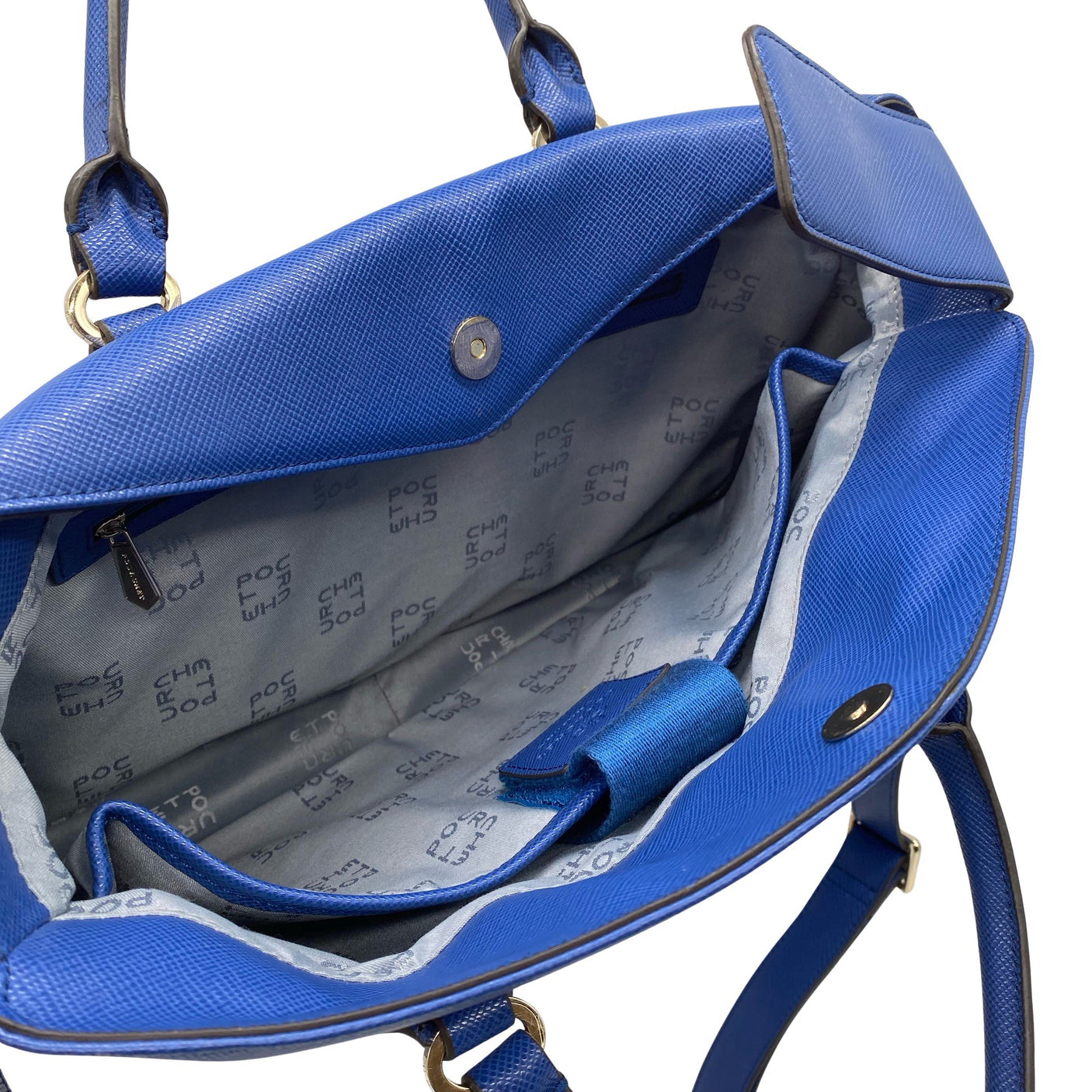 Unisex Pourchet - Handbag, size Maxi - Blue (2)