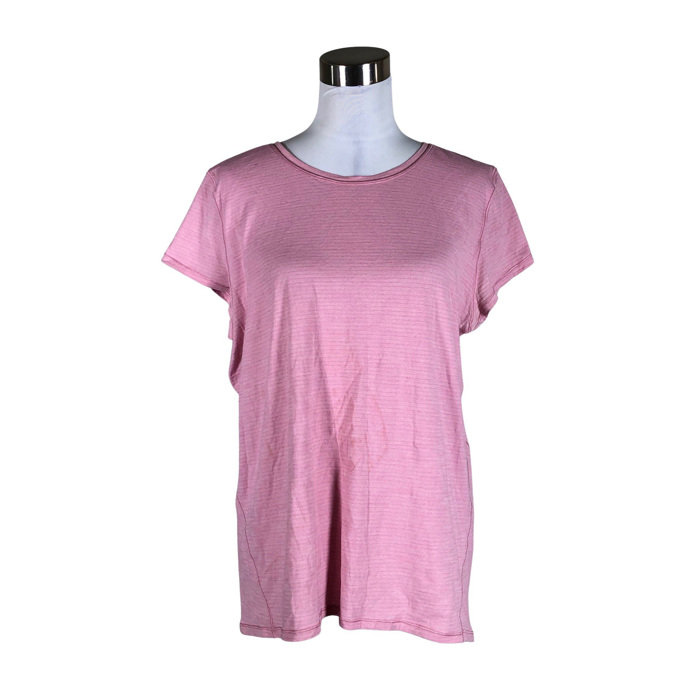 Unisex Lululemon - Sports shirt, short sleeve, size 38 - Light pink (1)