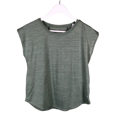 Unisex Soc - Sports shirt, short sleeve, size 158 - 164 - Green ()