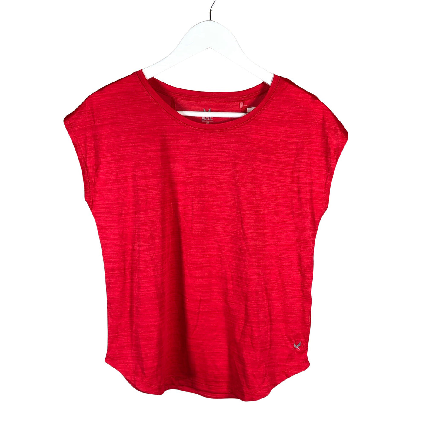 Unisex Soc - Sports shirt, short sleeve, size 164 - 170 - Red (1)
