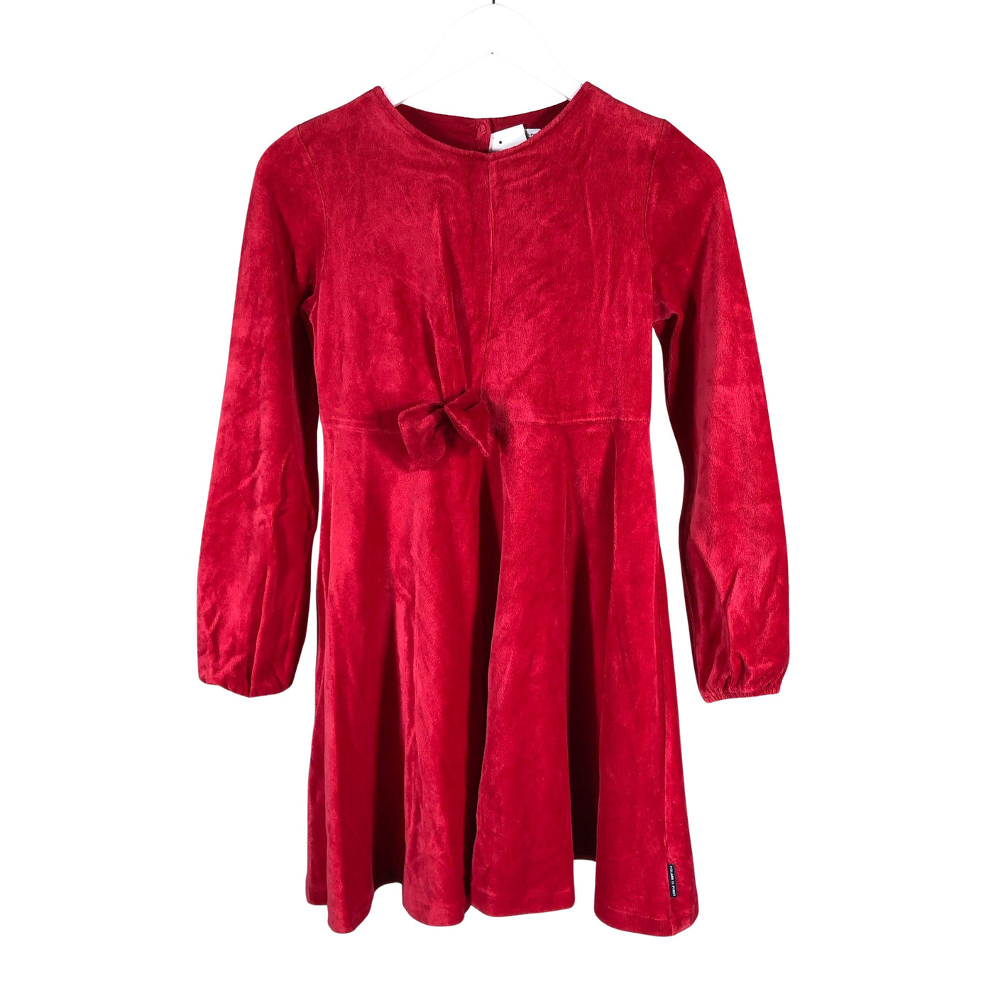 Unisex Polarn O. Pyret - Sweatshirt dress, size 146 - 152 - Red (1)