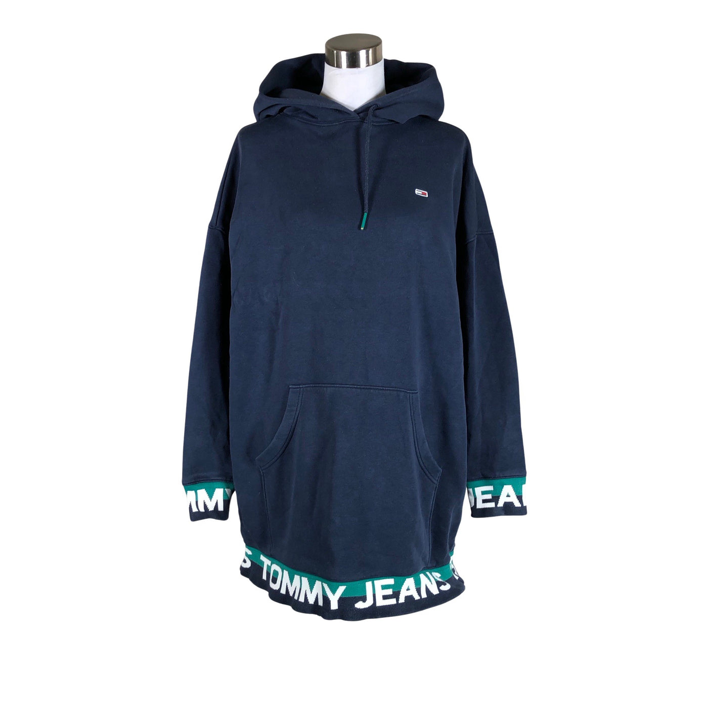 Unisex Tommy Jeans (Tommy Hilfiger) - Sweatshirt tunic, size 40 - Blue (1)