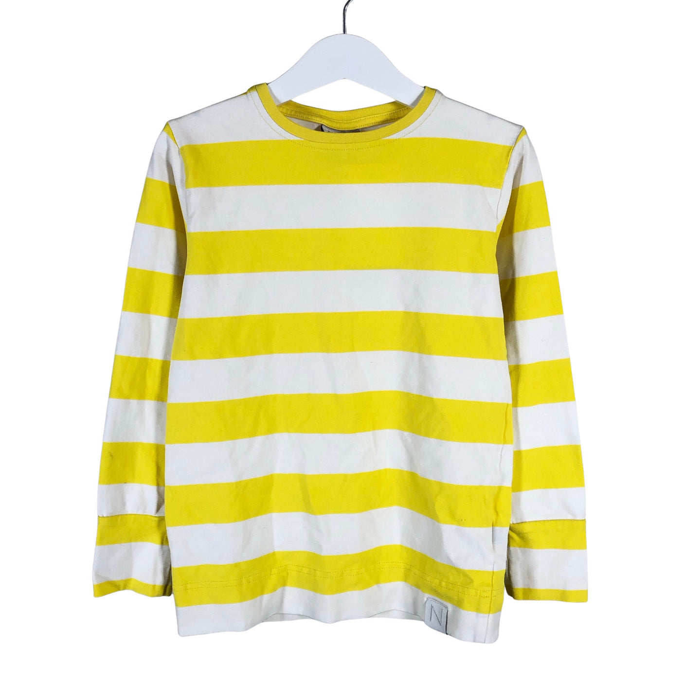 Unisex NOSH - Tricot shirt, size 122 - 128 - Yellow (1)