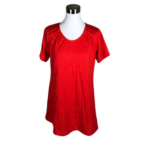 Unisex Free Quent - Tricot tunic, size 38 - Red (1)