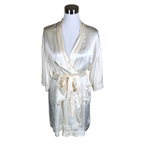 Unisex Actuelle - Dressing gown, size 36 - Natural white ()