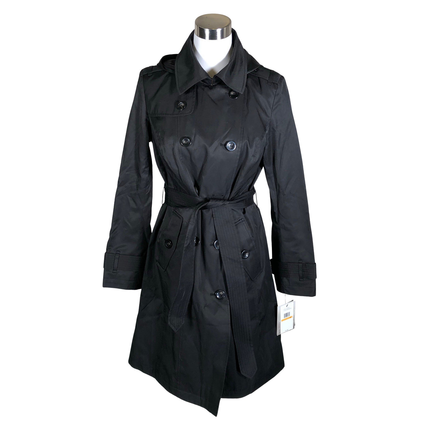 Unisex London Fog - Trench coat, size 38 - Black (1)
