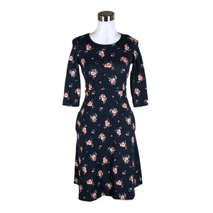 Unisex Emma and Theo - Tricot dress, size 34 - Blue (1)