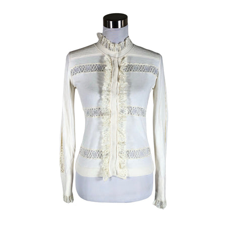 Unisex Blumarine - Cardigan, size 38 - Natural white ()