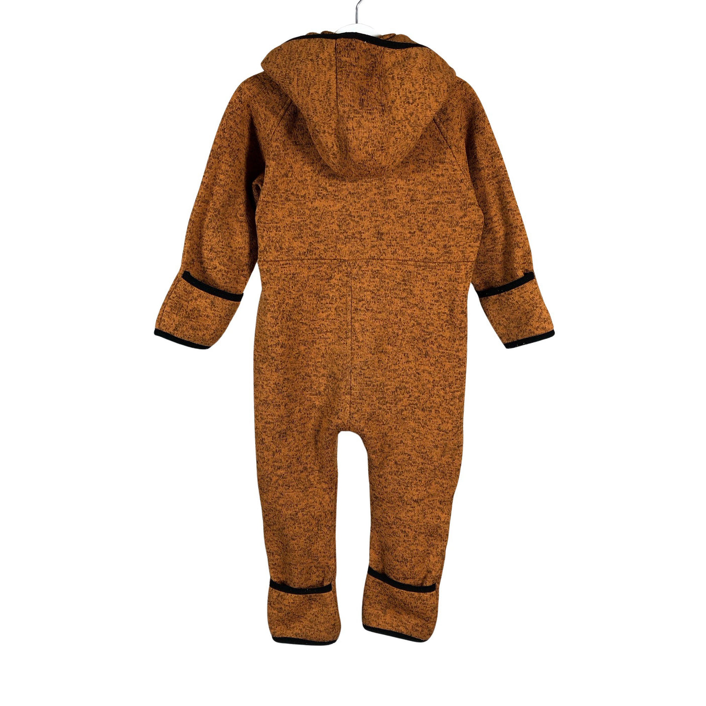 Unisex Lindberg - Fleece overall, size 86 - 92 - Brown (2)