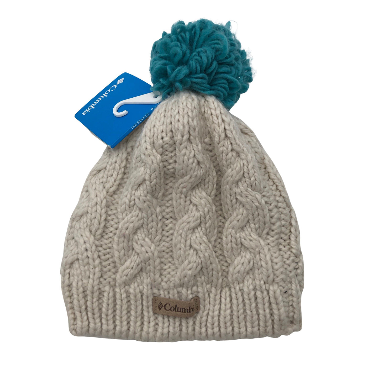 Unisex Columbia - Winter beanie, size 50 - 52 cm - Natural white (1)