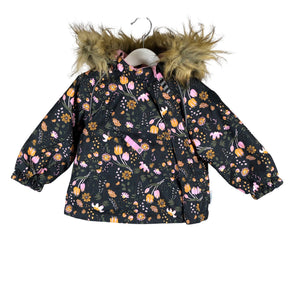 Unisex Racoon - Winter jacket, size 74 - 80 - Green (2)