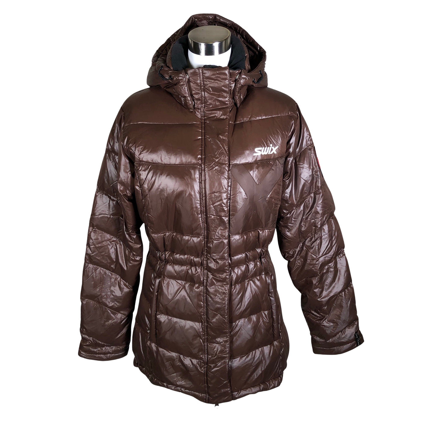 Unisex Swix - Down jacket, size 36 - Brown (1)