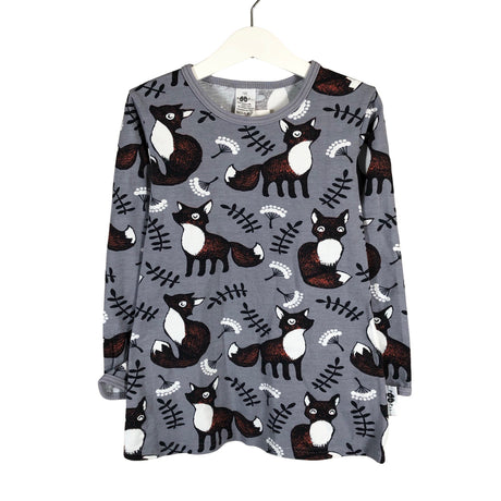 Unisex PaaPii - Tricot tunic, size 116 - 122 - Gray ()