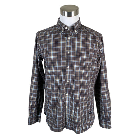 Unisex Peak Performance - Collared shirt, size L - Brown ()