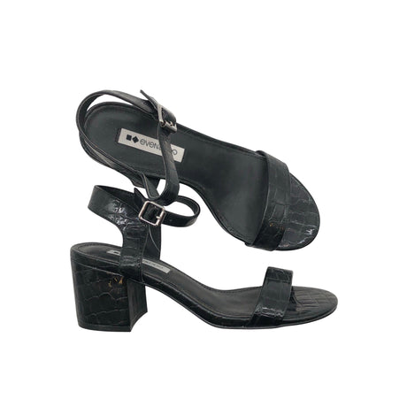 Unisex Even&Odd - Heeled sandals, size 37 - Black ()
