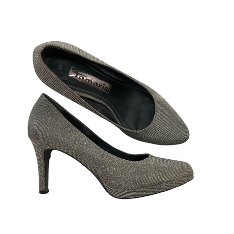 Unisex Tamaris - Evening high heels, size 38 - Gray ()