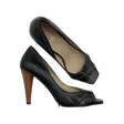 Unisex Faith - Open toe high heel shoes, size 37 - Black ()