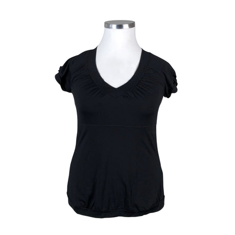 Unisex Casall - Sports shirt, short sleeve, size 42 - Black ()