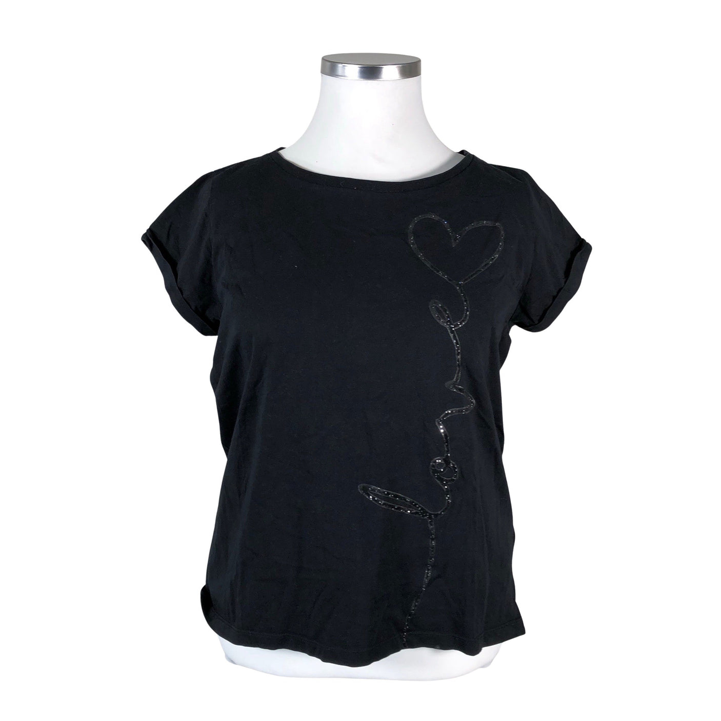 Unisex Esprit - T-shirt, size 42 - Black (1)