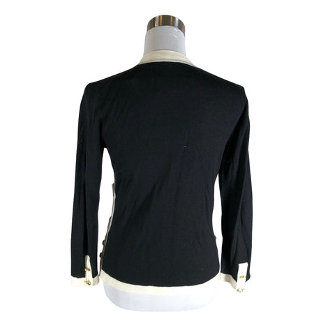 Unisex by Malene Birger - Cardigan, size 38 - Black (2)