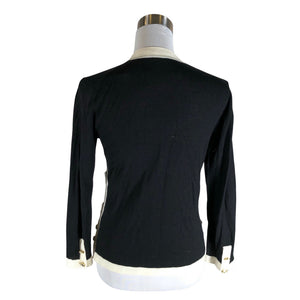 Unisex by Malene Birger - Cardigan, size 38 - Black (2)