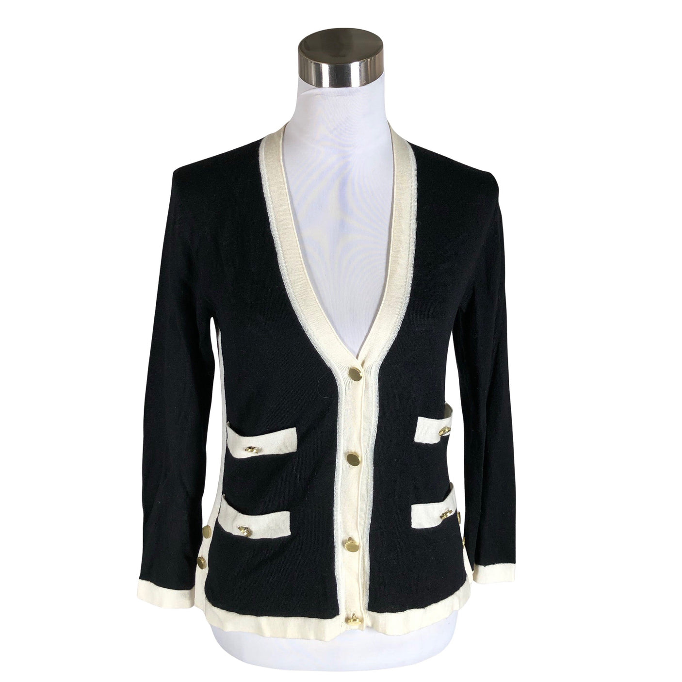 Unisex by Malene Birger - Cardigan, size 38 - Black (1)