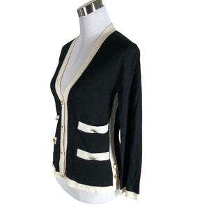 Unisex by Malene Birger - Cardigan, size 38 - Black (3)