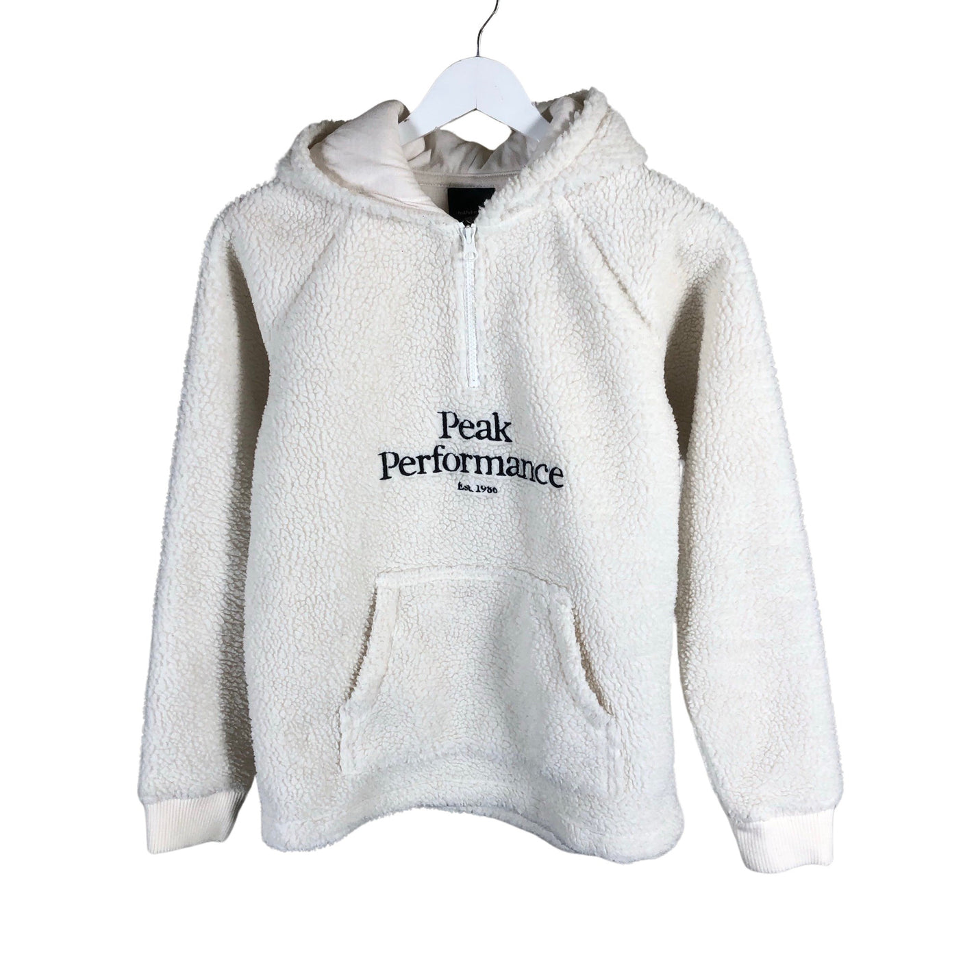 Unisex Peak Performance - Hoodie, size 158 - 164 - White (1)