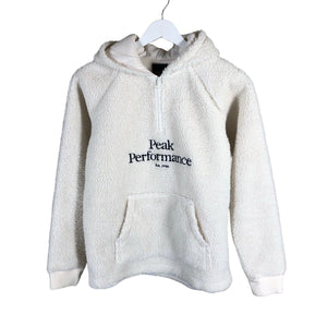 Unisex Peak Performance - Hoodie, size 158 - 164 - White (1)