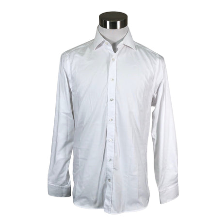Unisex Oscar Jacobson - Collared shirt, size L - White ()