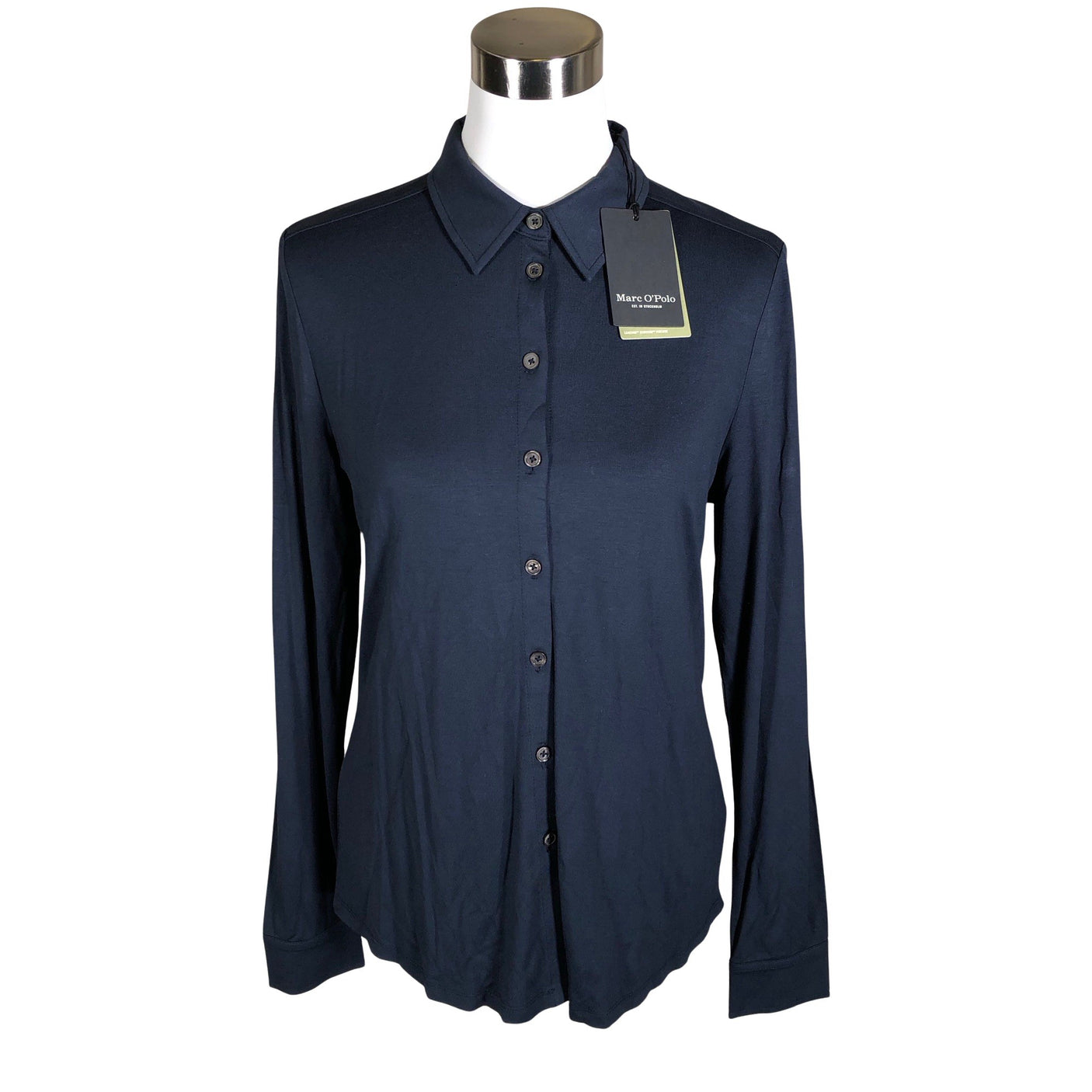 Unisex Marc O'Polo - Tricot shirt, size 40 - Blue (1)