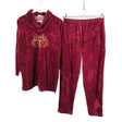 Unisex Actuelle - Sweatshirt and pants set, size 38 - Wine red ()