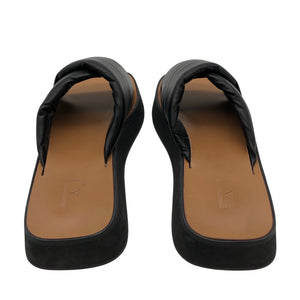 Unisex Flattered - Sandals, size 38 - Black (3)