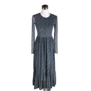 Unisex Samsoe&Samsoe - Schiffon dress, size 36 - Blue (1)