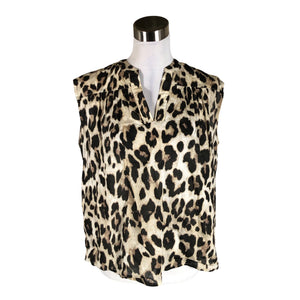 Unisex Soyaconcept - Short-sleeved blouse, size 38 - Brown (1)